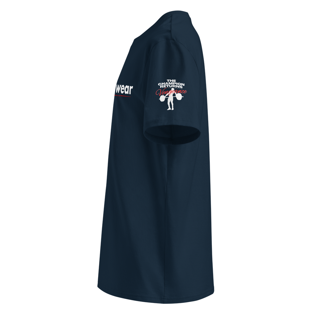 The Champion Returns - Regular T-Shirt - Navy Blue