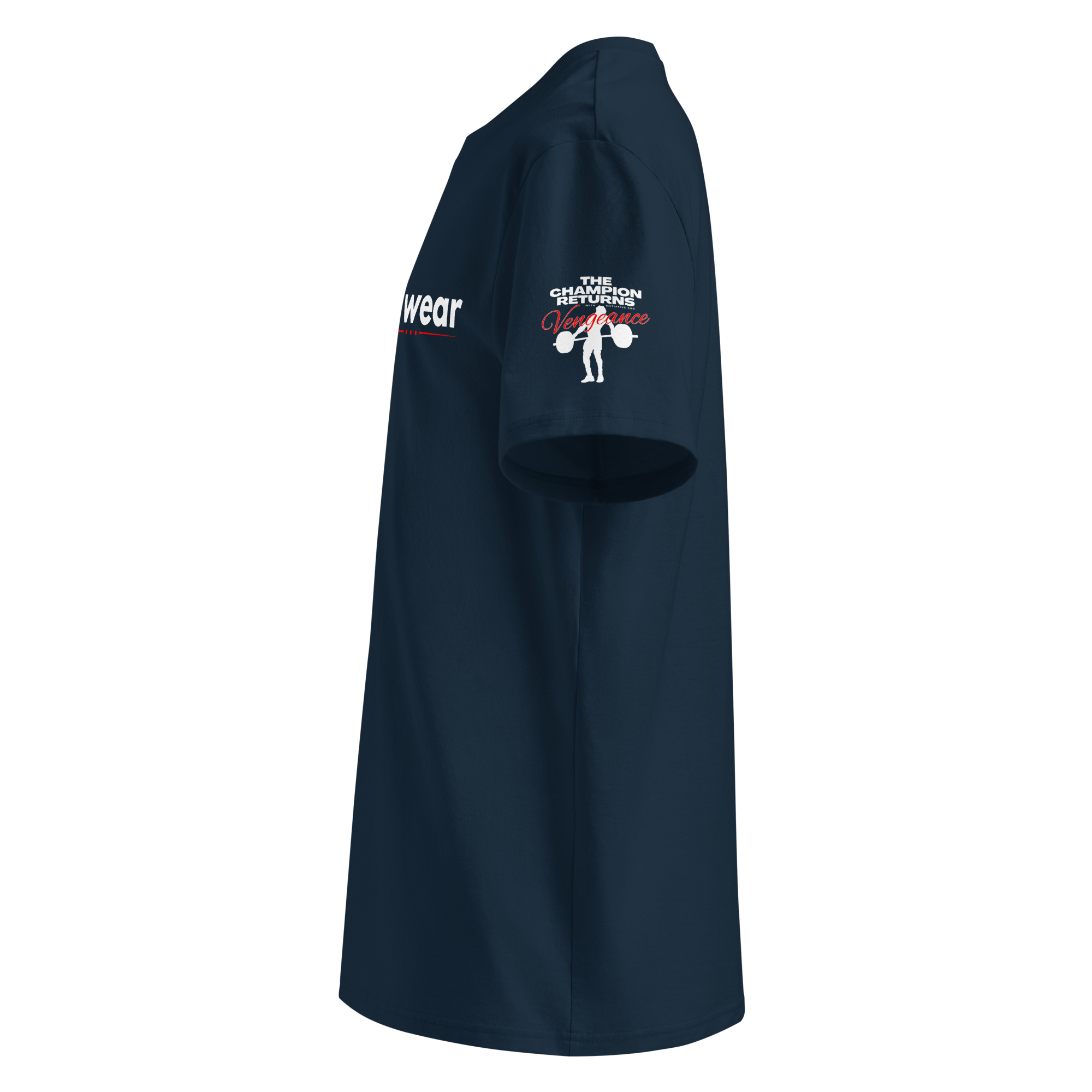 The Champion Returns - Regular T-Shirt - Navy Blue