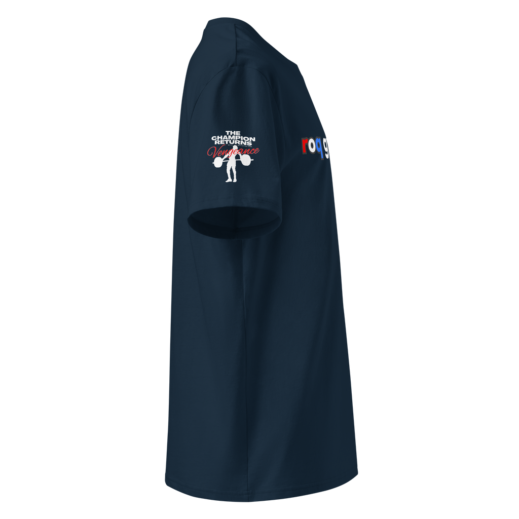 The Champion Returns - Regular T-Shirt - Navy Blue