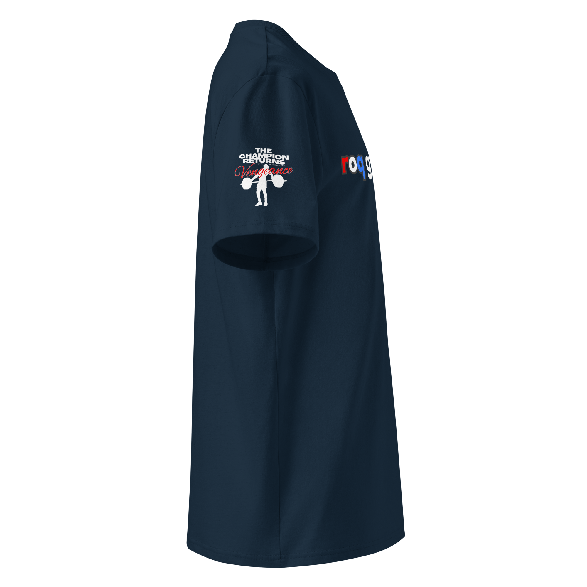 The Champion Returns - Regular T-Shirt - Navy Blue