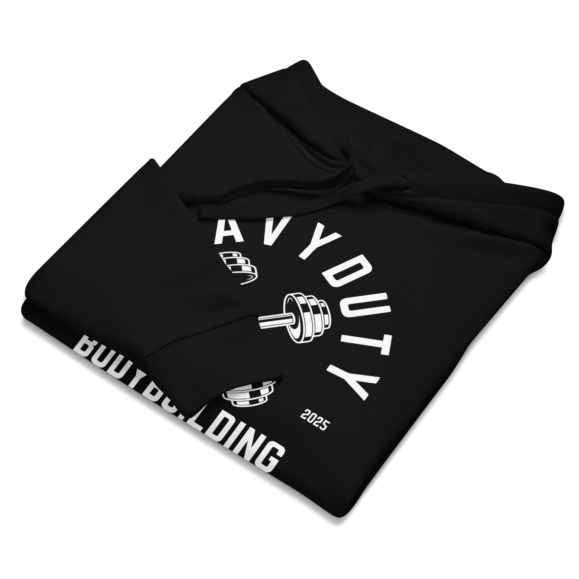 Heavy Duty - Hoodie - Black