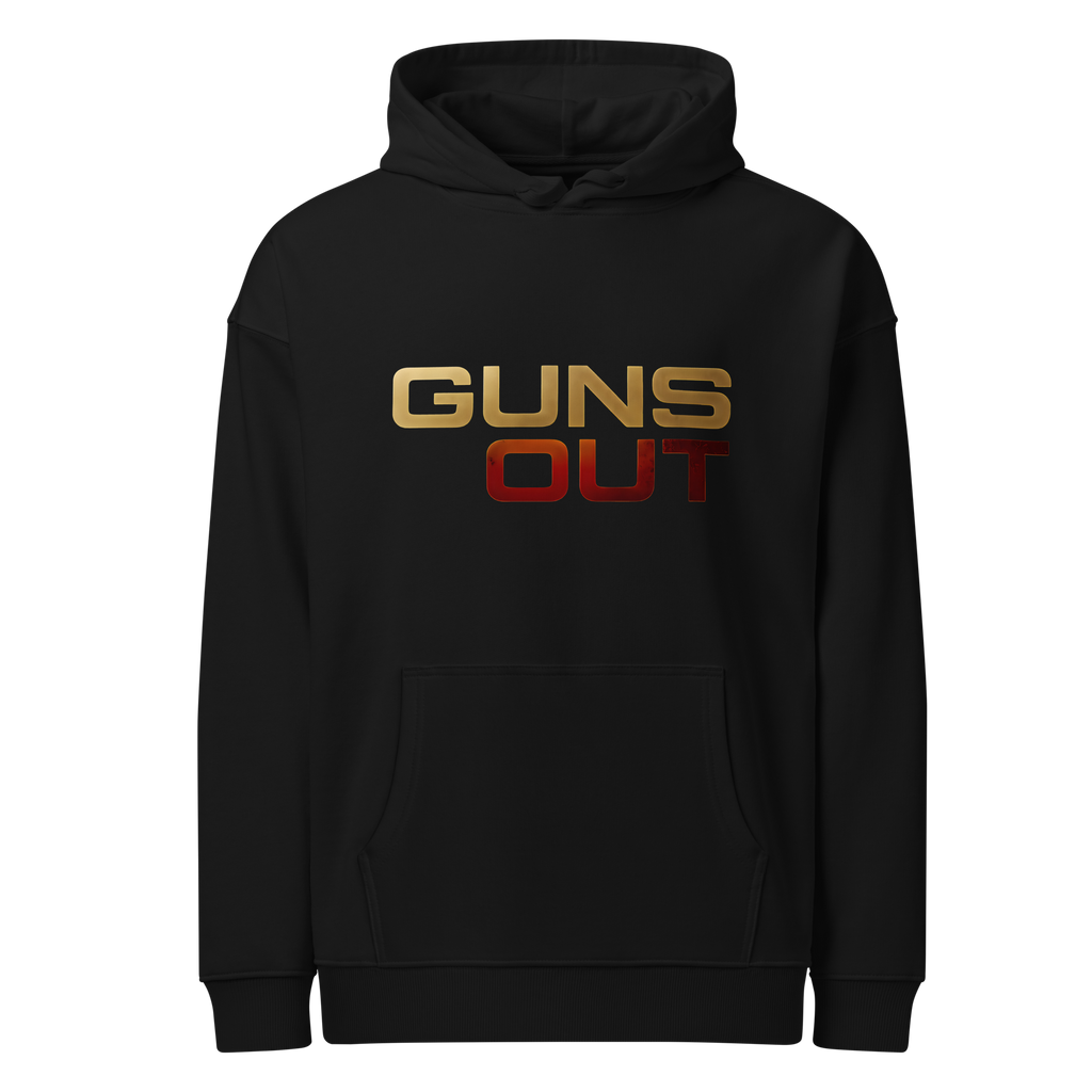 Guns Out - Hoodie - Black