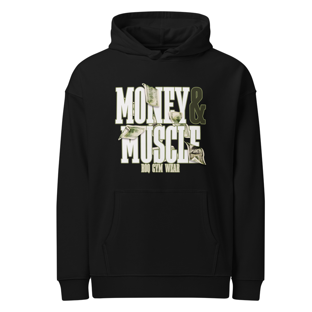 Money & Muscle - Hoodie - Black