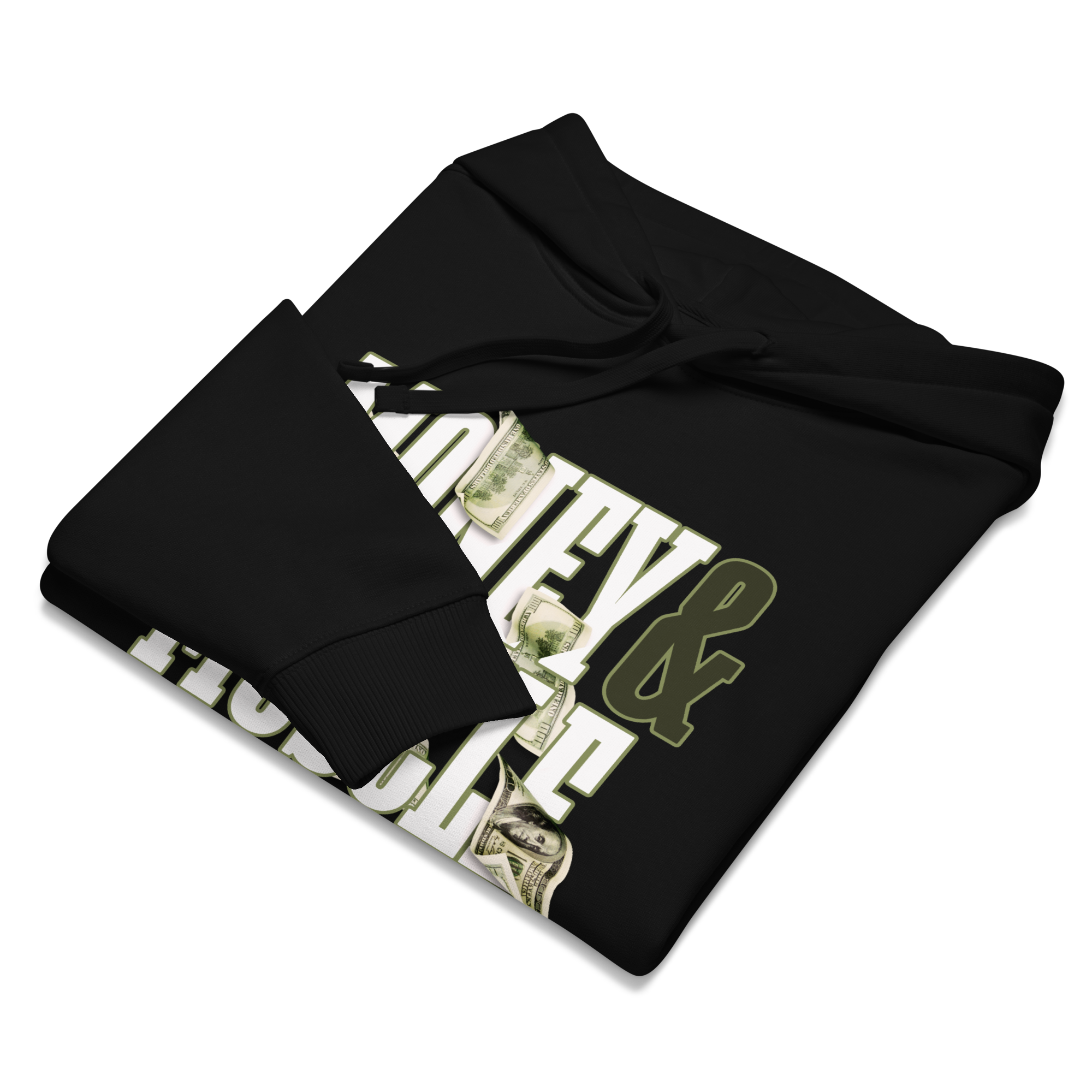 Money & Muscle - Hoodie - Black