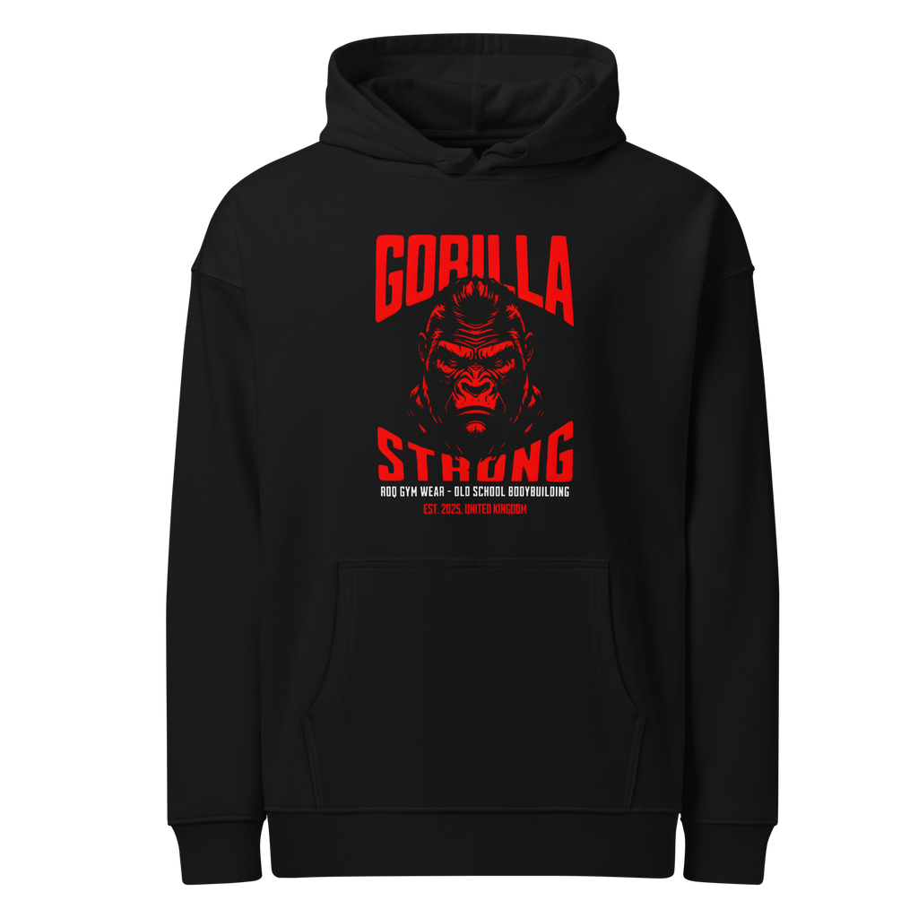 Gorilla Strong - Hoodie - Black