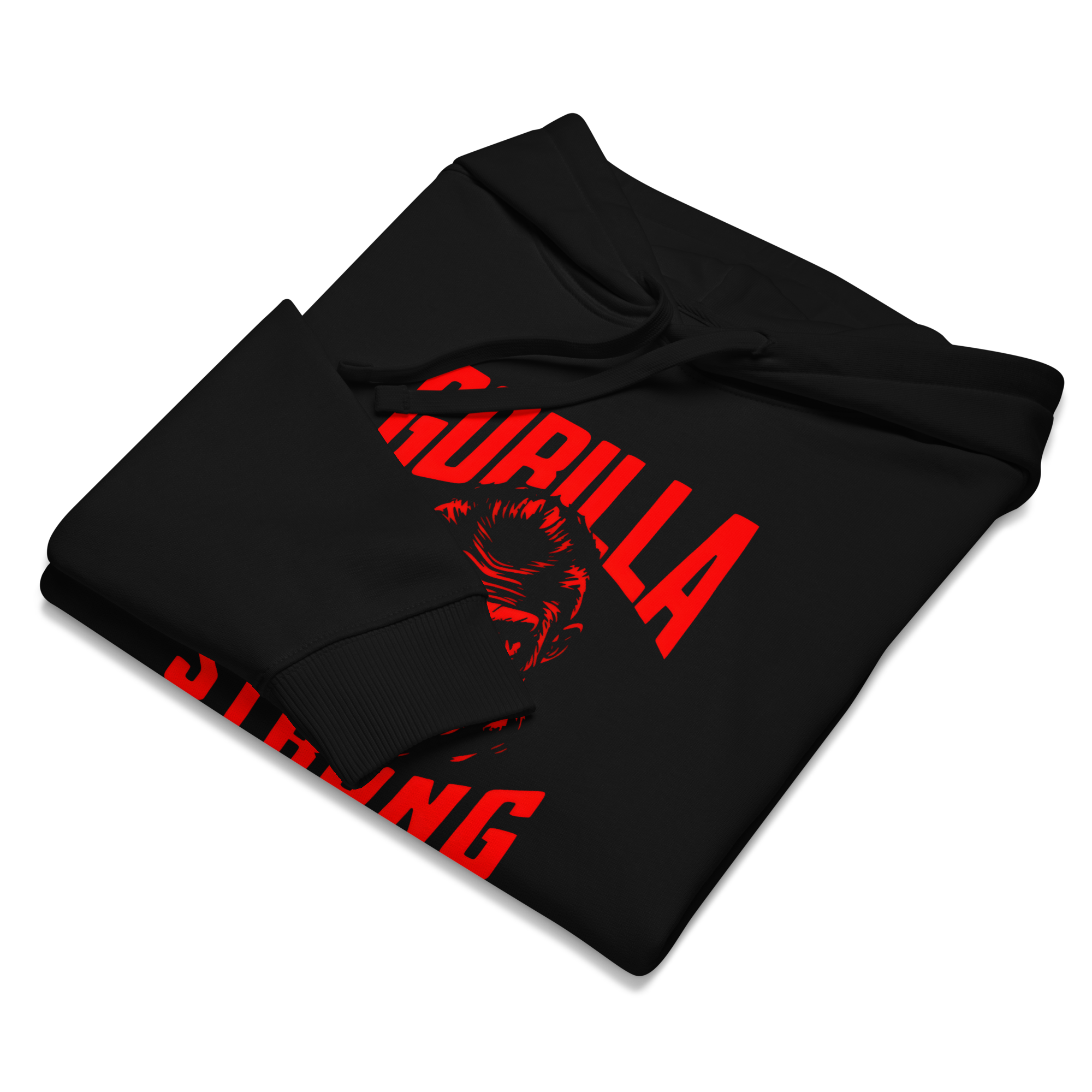 Gorilla Strong - Hoodie - Black