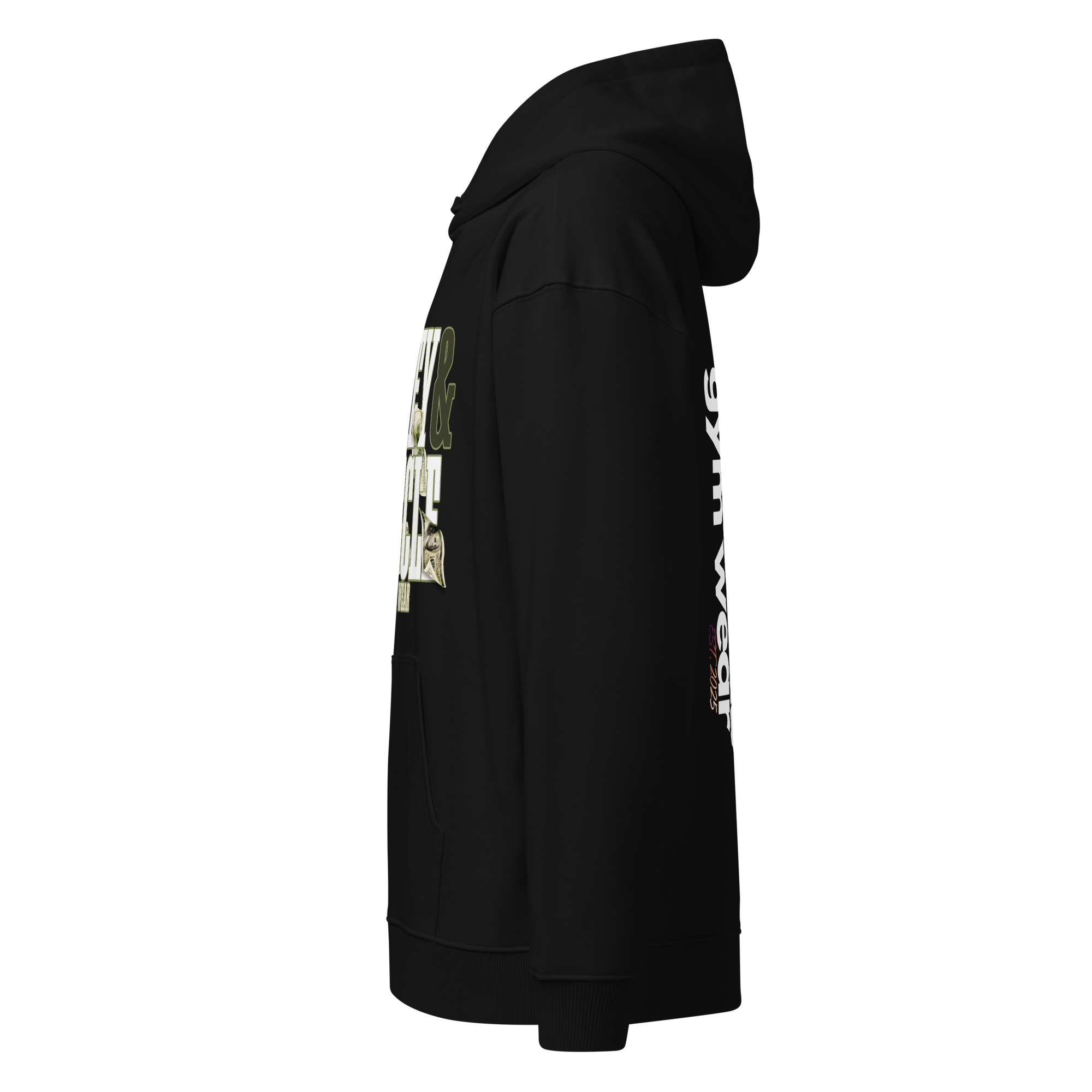 Money & Muscle - Hoodie - Black