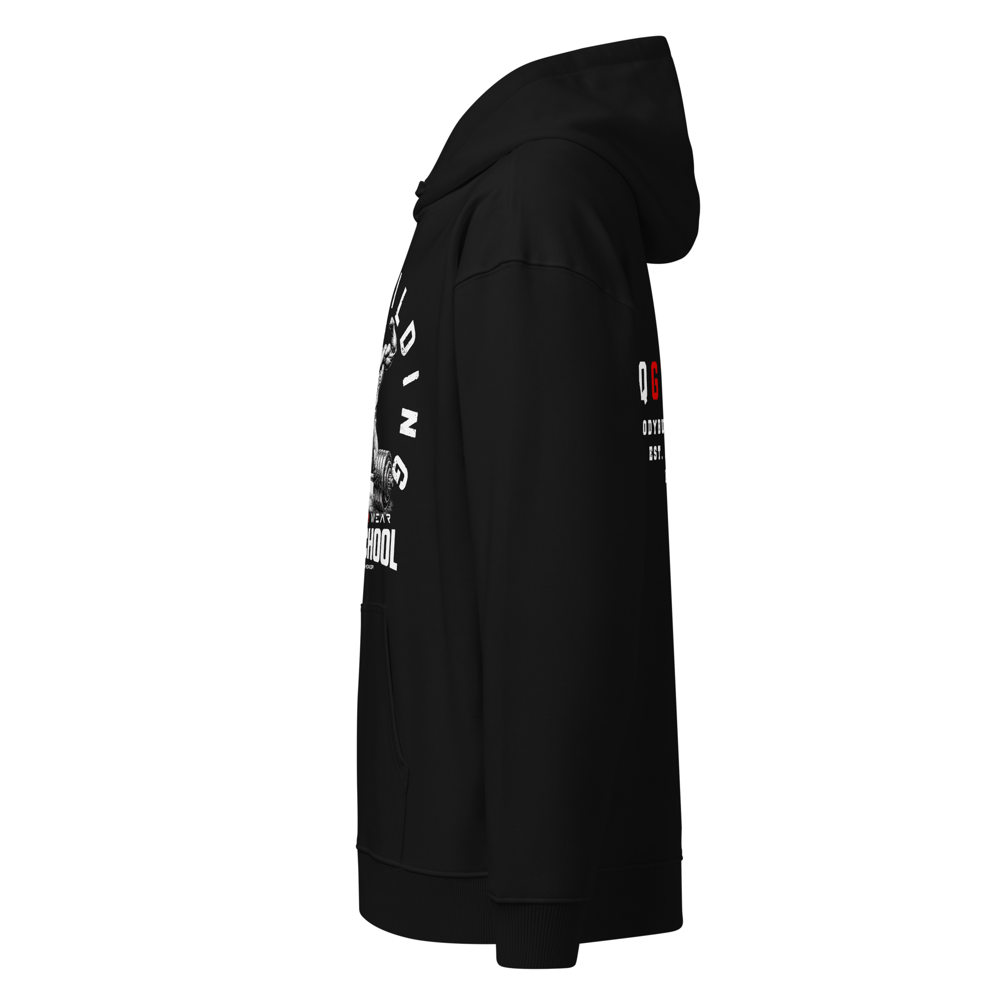 Old School BodyBuilding - Hoodie - Black