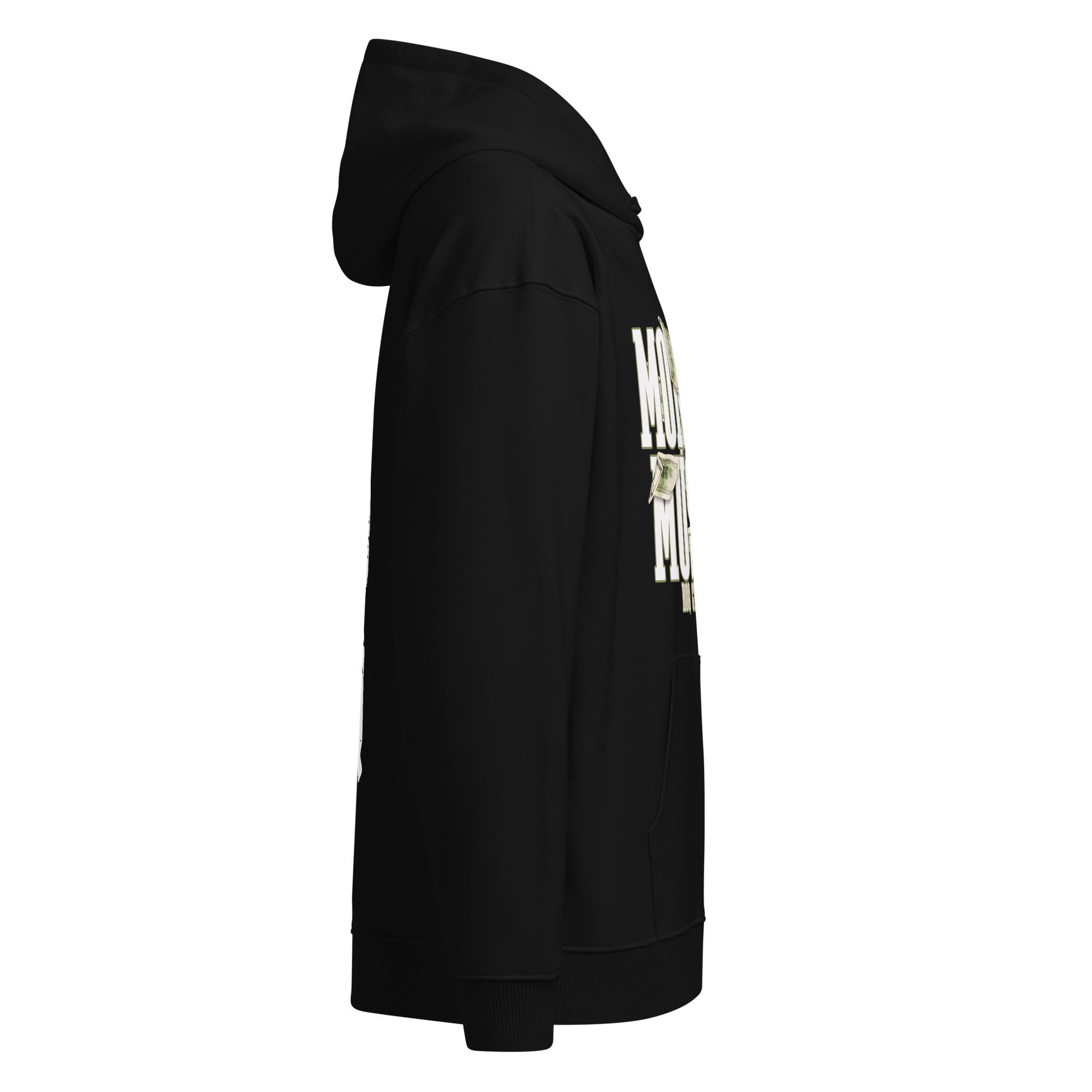 Money & Muscle - Hoodie - Black