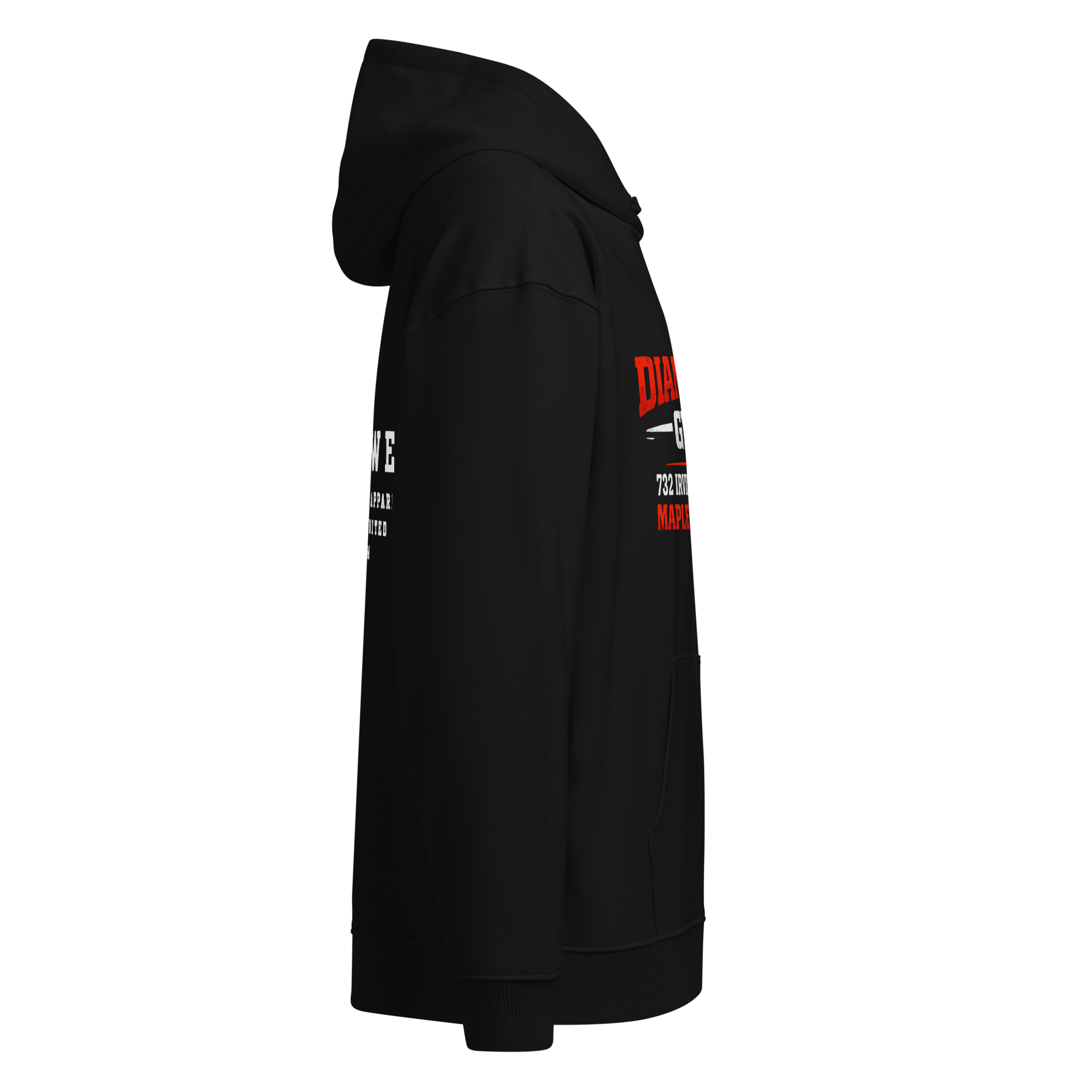 Diamond Gym - Hoodie - Black
