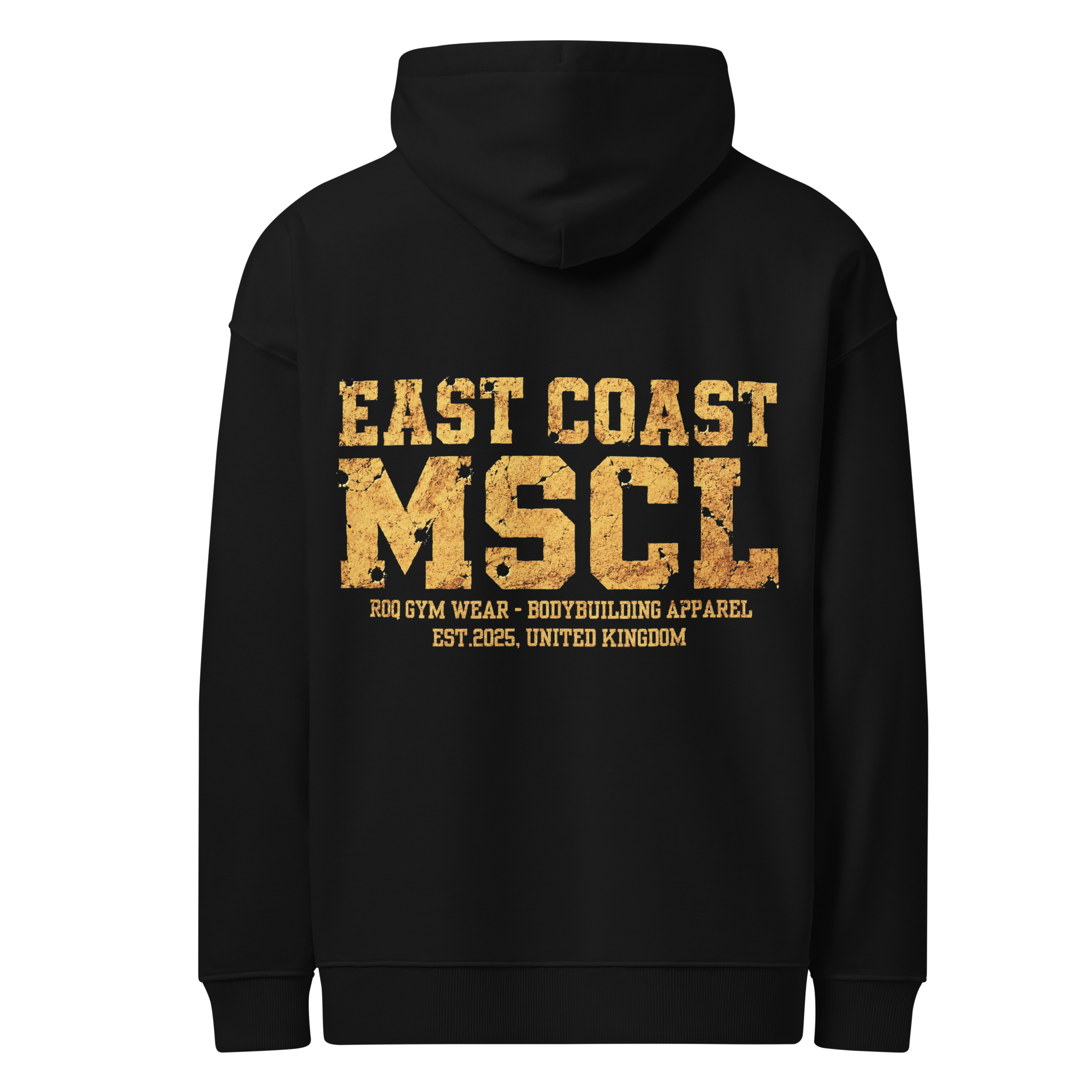 East Coast MSCL Gold - Hoodie - Black