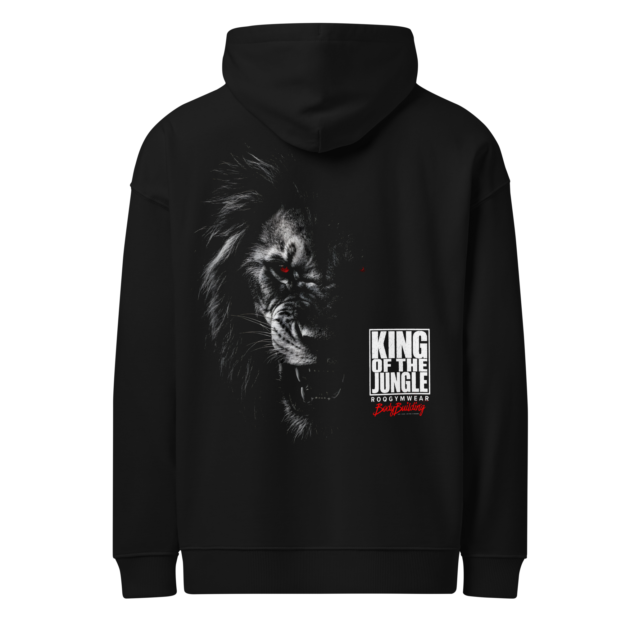King Of The Jungle - Hoodie - Black