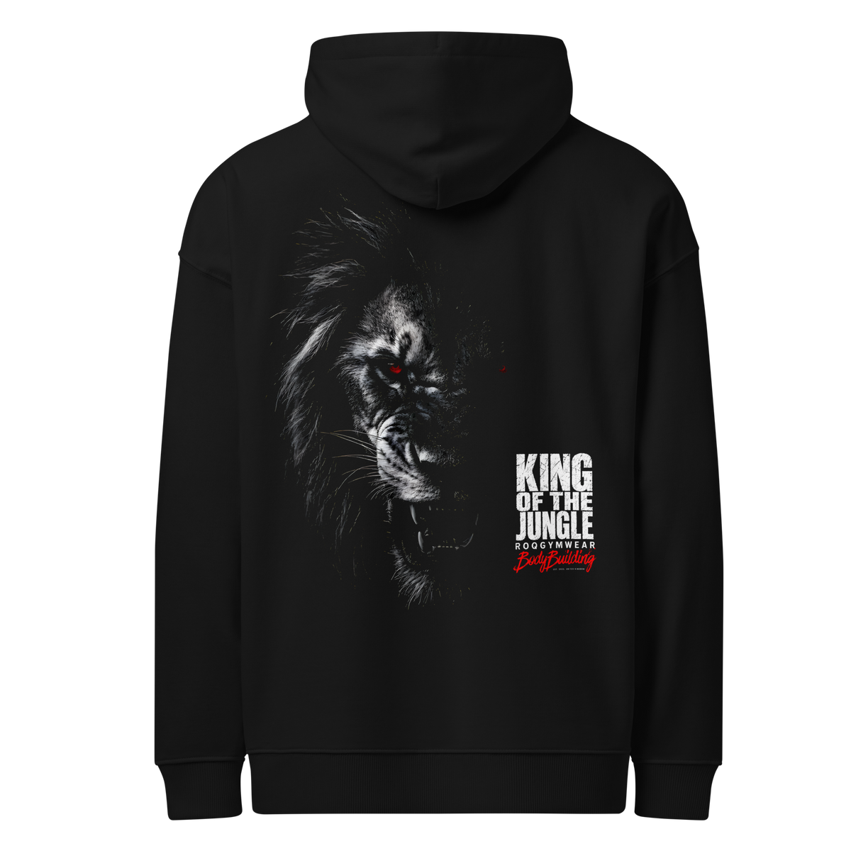 King Of The Jungle - Hoodie - Black