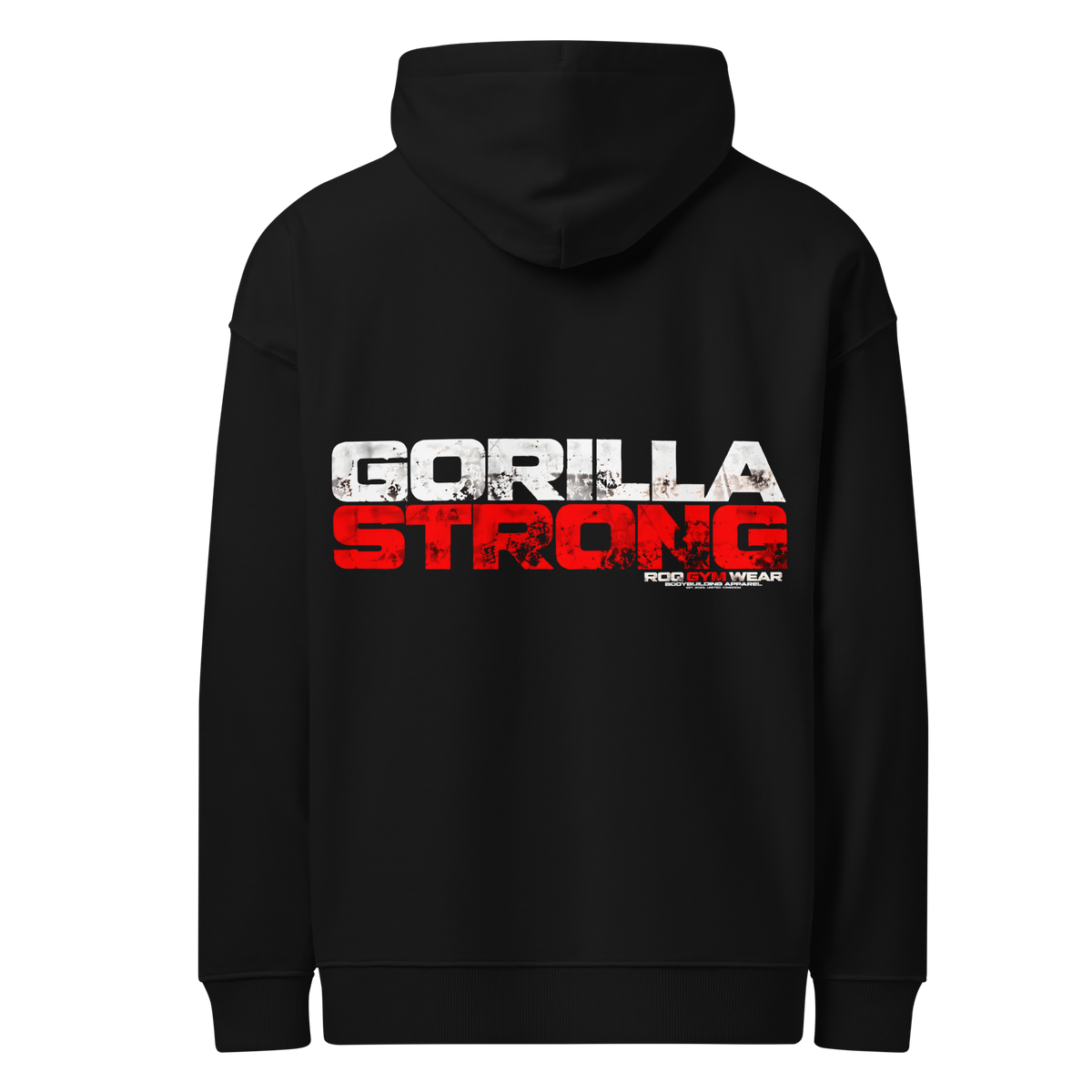 Gorilla Strong - Hoodie - Black