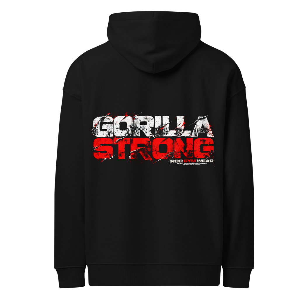 Gorilla Strong - Hoodie - Black