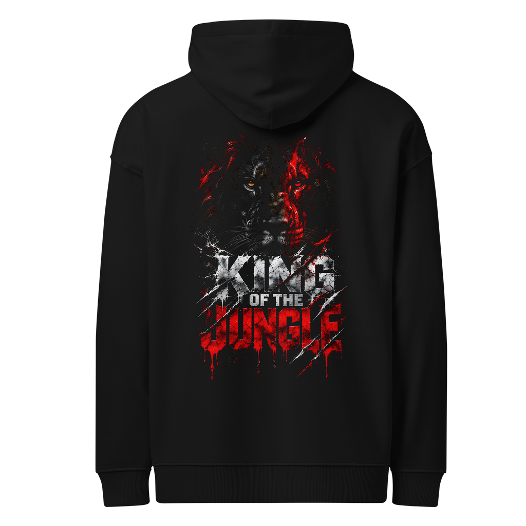 King Of The Jungle - Hoodie - Black