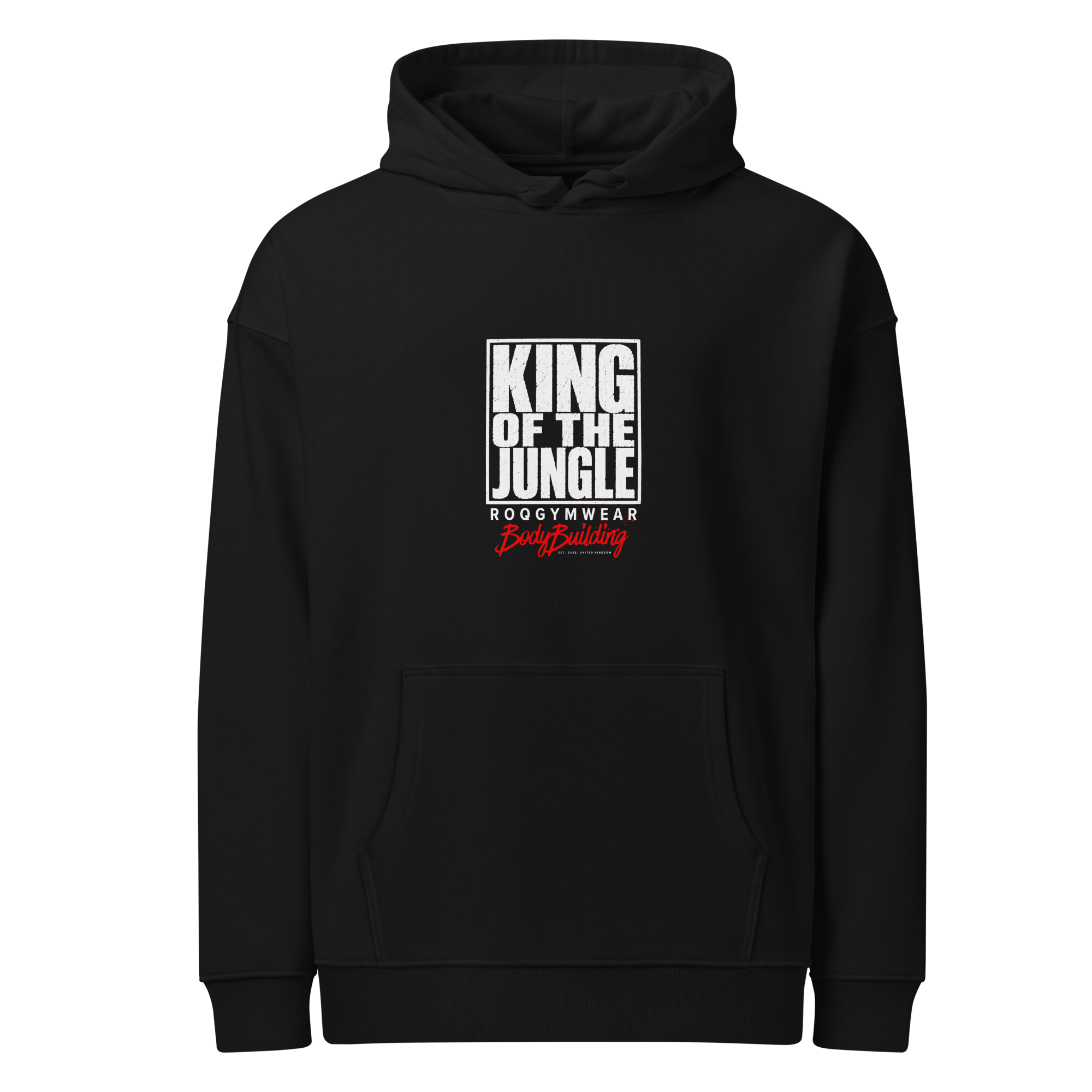 King Of The Jungle - Hoodie - Black