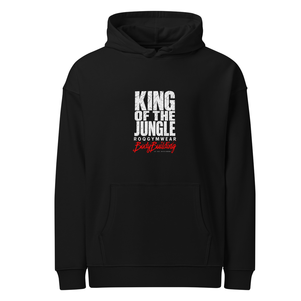 King Of The Jungle - Hoodie - Black