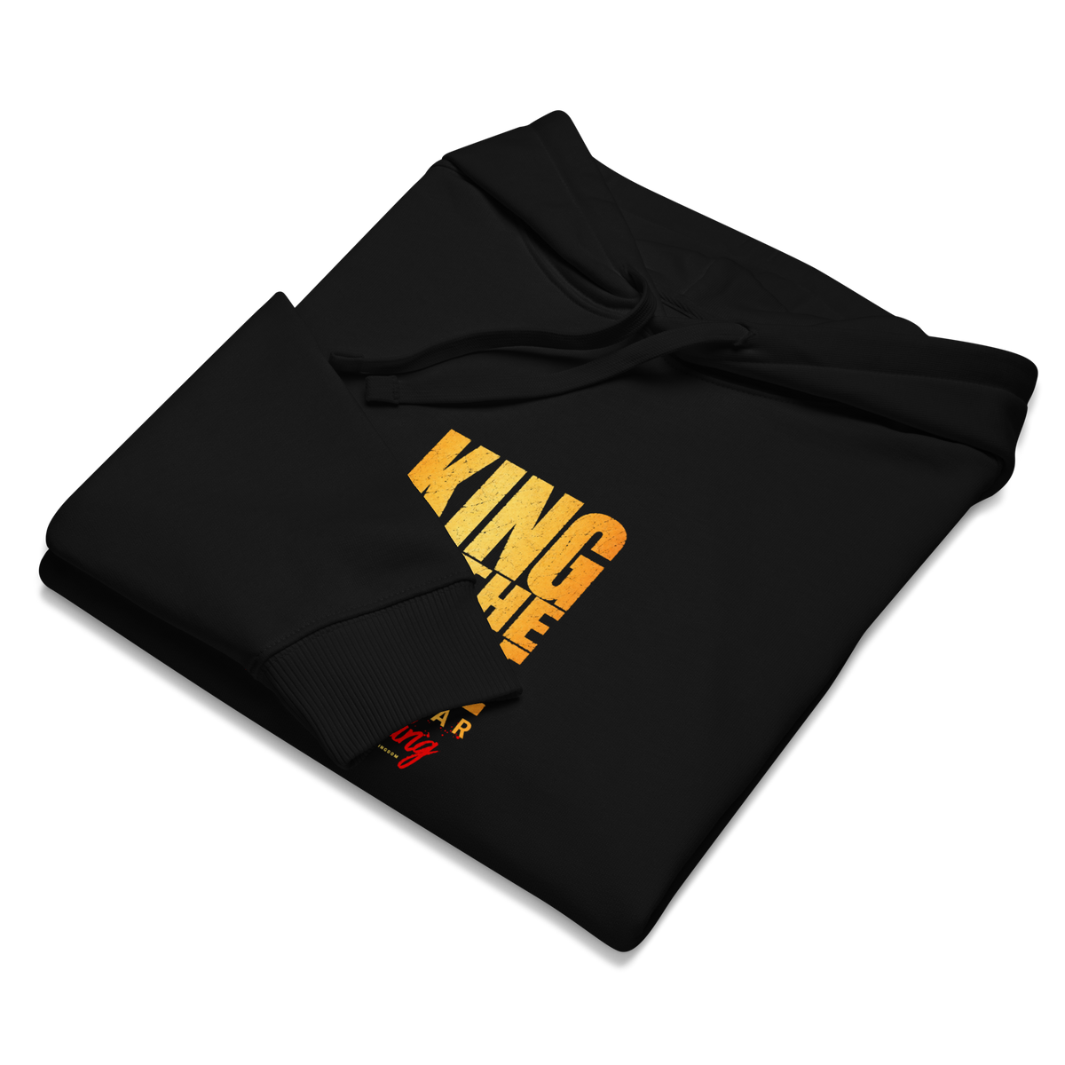 King Of The Jungle Gold - Hoodie - Black