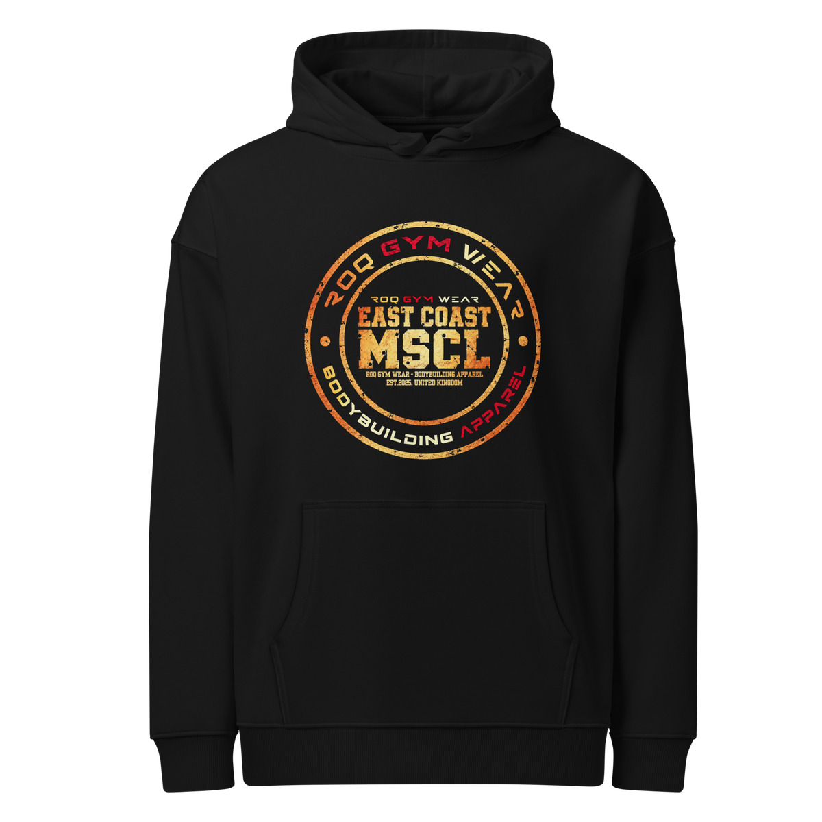 East Coast MSCL Gold - Hoodie - Black