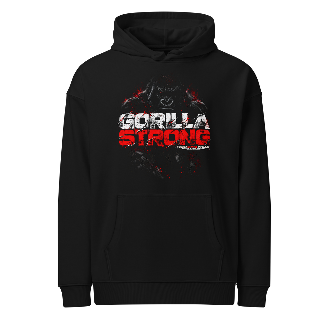 Gorilla Strong - Hoodie - Black