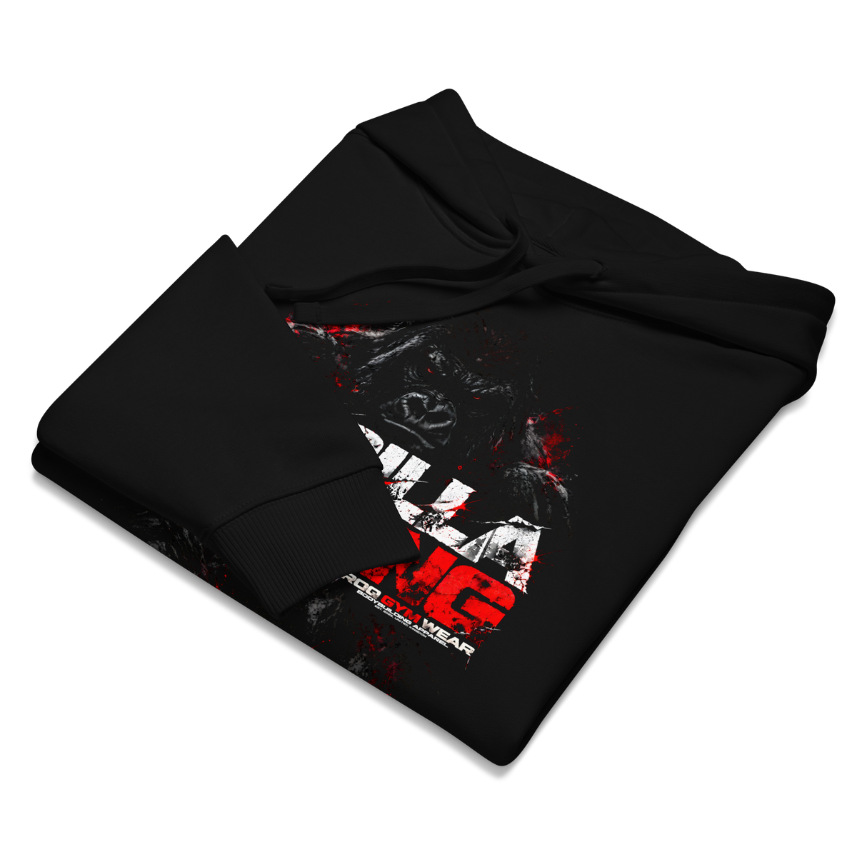 Gorilla Strong - Hoodie - Black