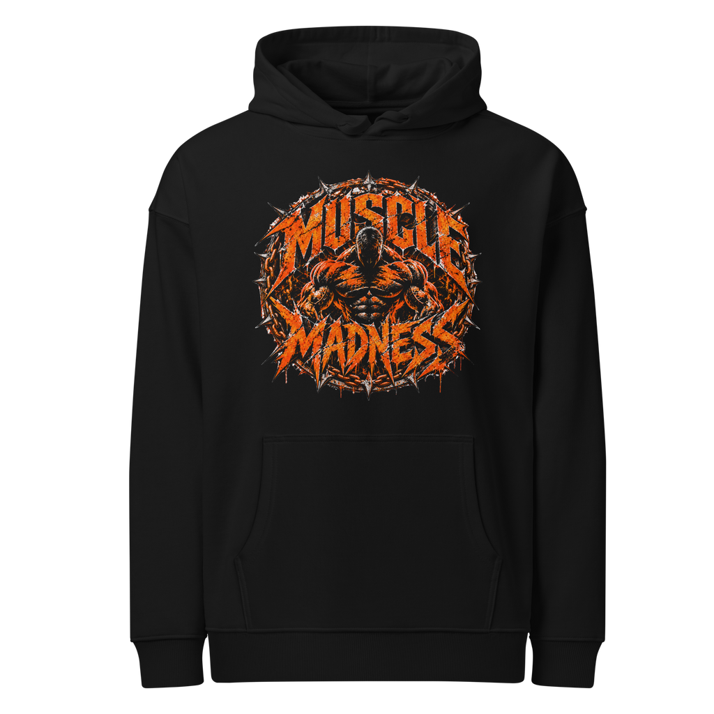 Muscle Madness - Hoodie - Black