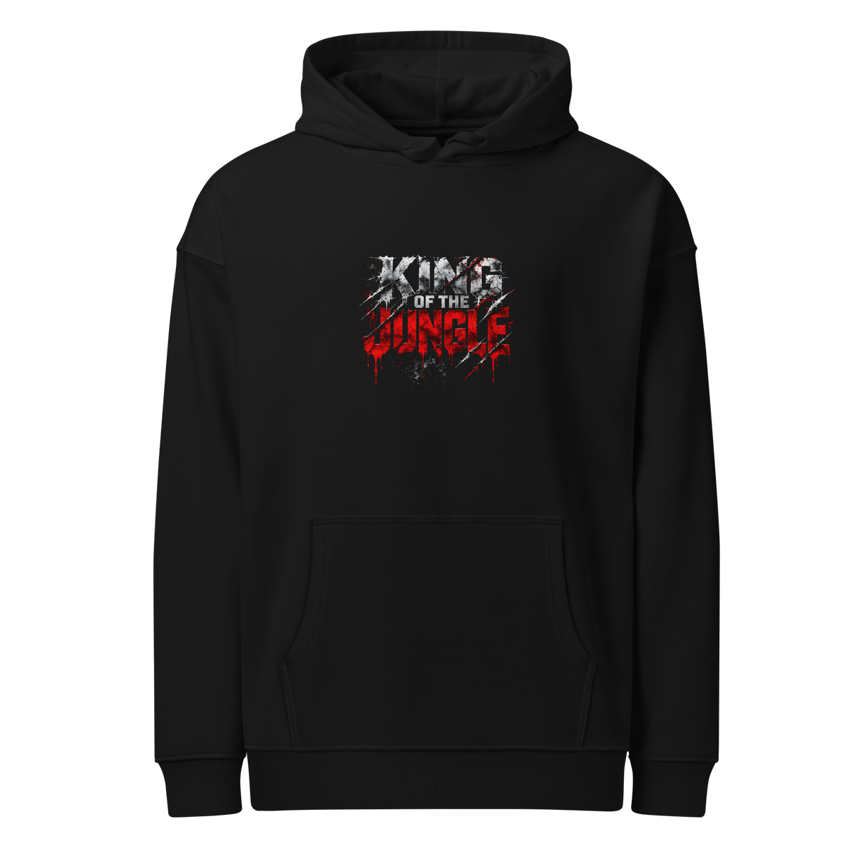 King Of The Jungle - Hoodie - Black
