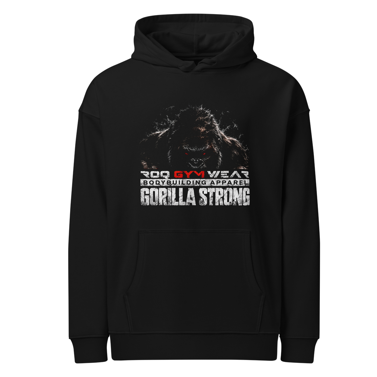 Gorilla Strong - Hoodie - Black