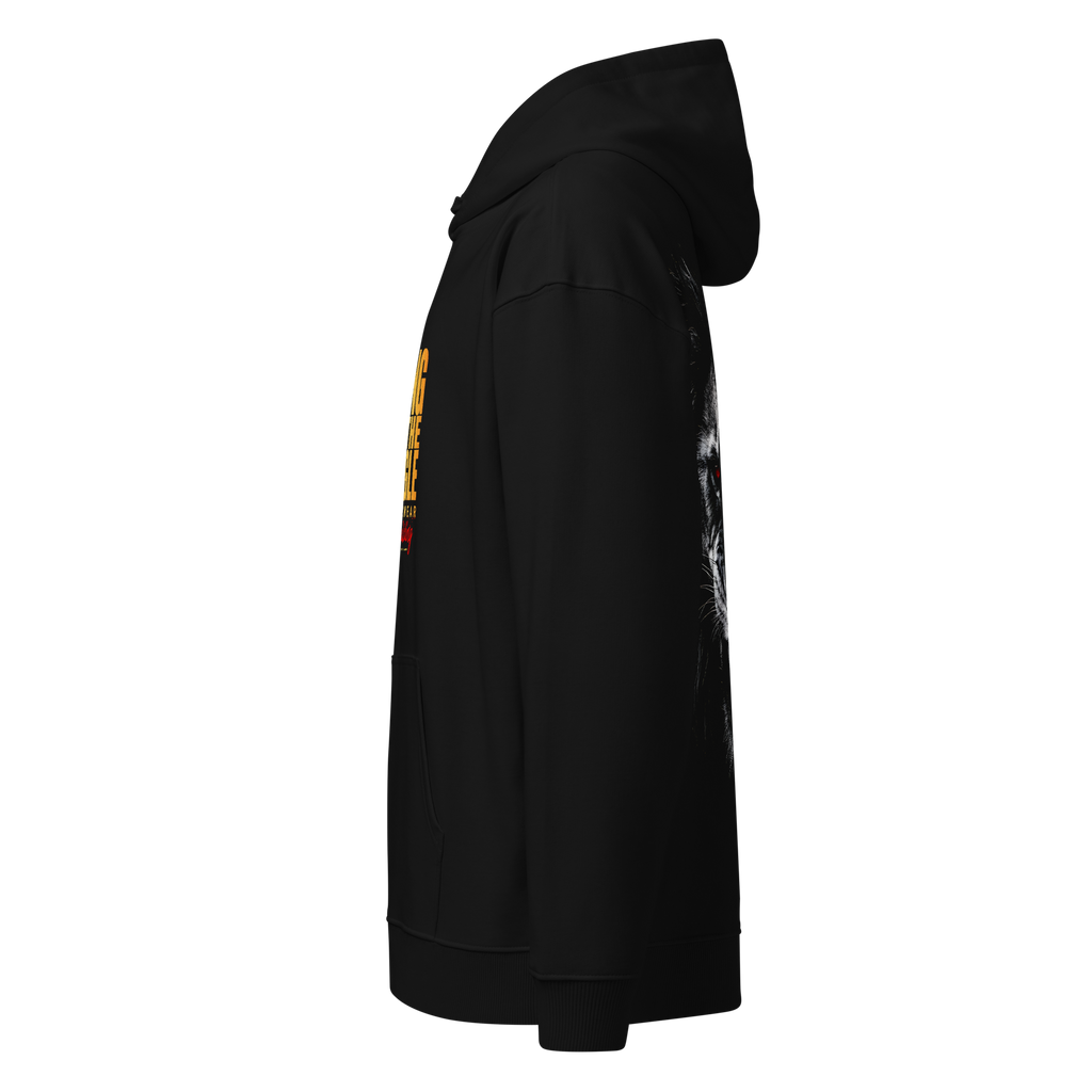 King Of The Jungle Gold - Hoodie - Black