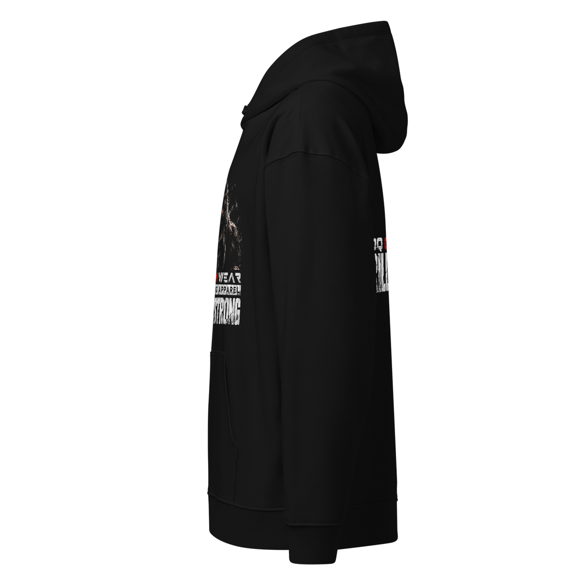 Gorilla Strong - Hoodie - Black