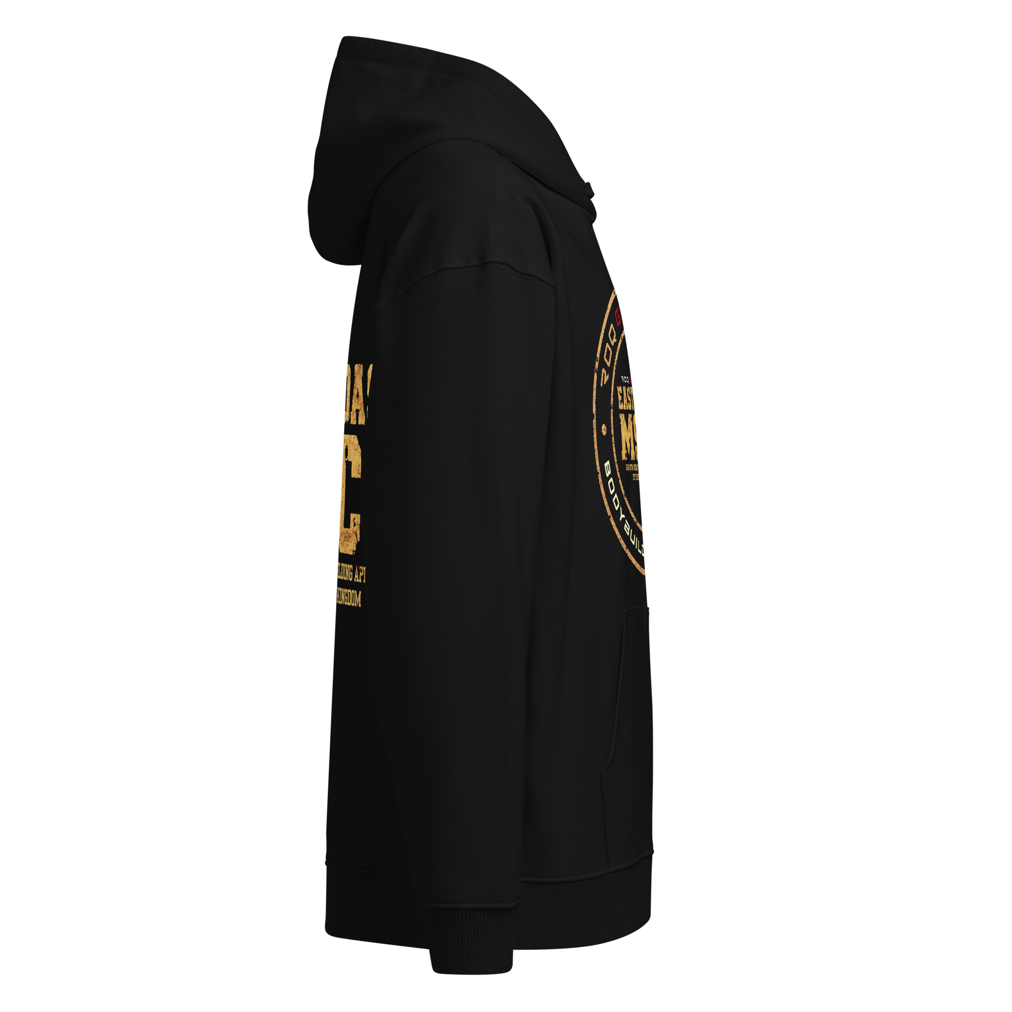 East Coast MSCL Gold - Hoodie - Black