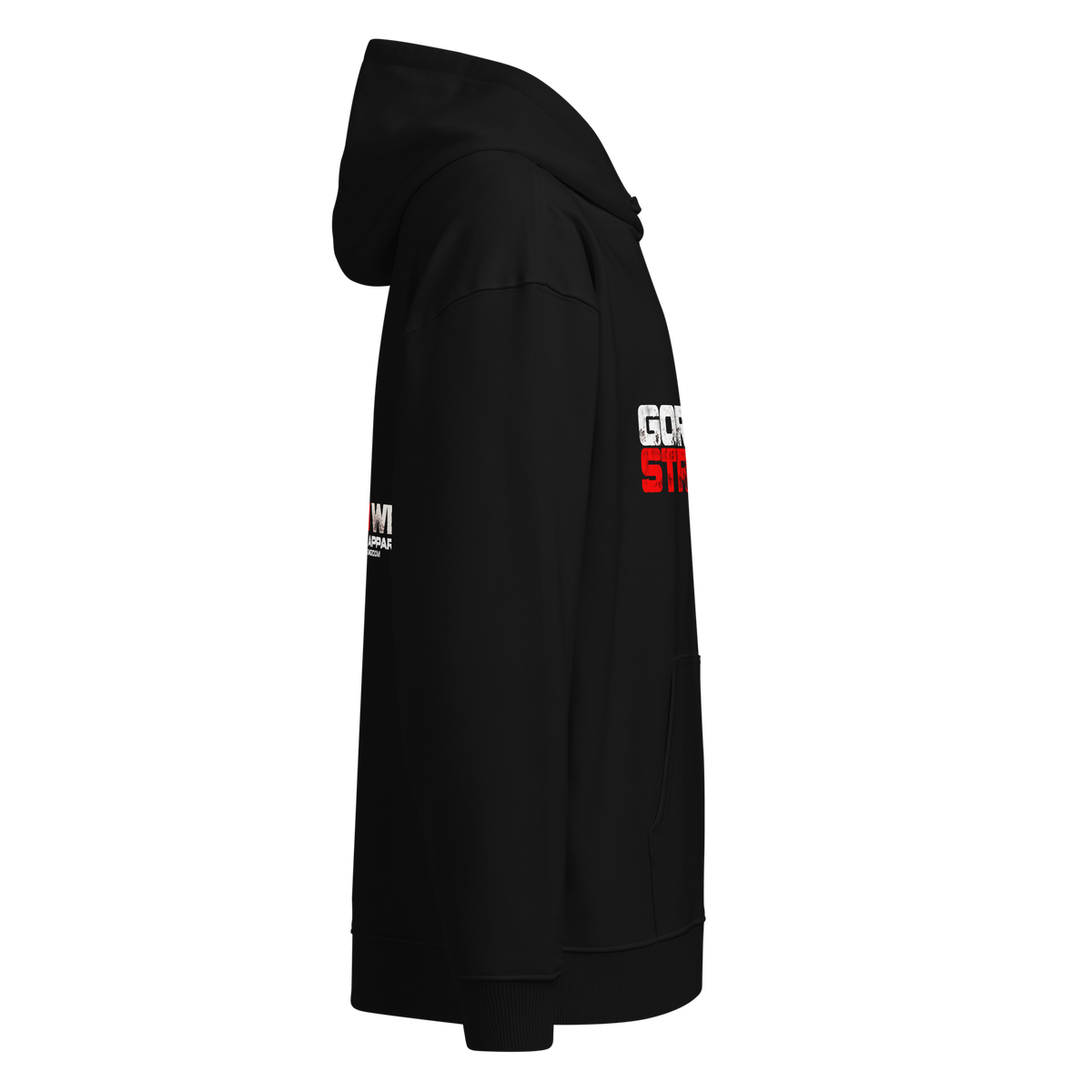 Gorilla Strong - Hoodie - Black