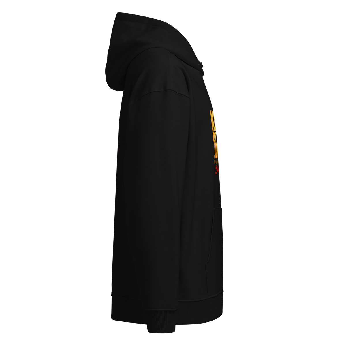 King Of The Jungle Gold - Hoodie - Black