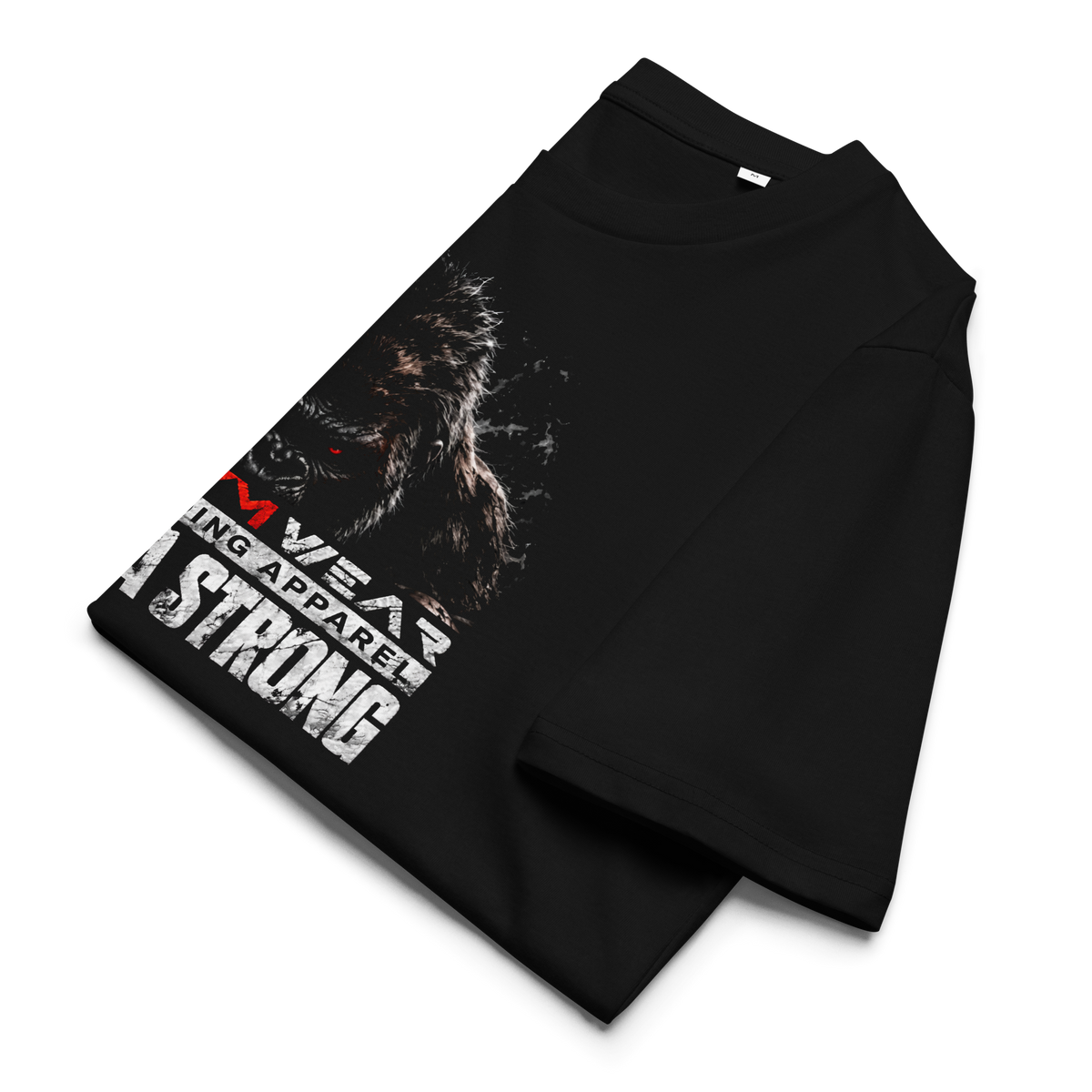 Gorilla Strong - Regular T-Shirt - Black