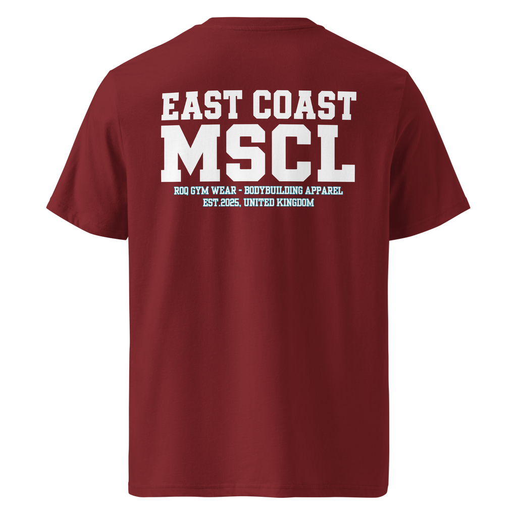 East Coast Muscle - Regular T-Shirt - Burgundy