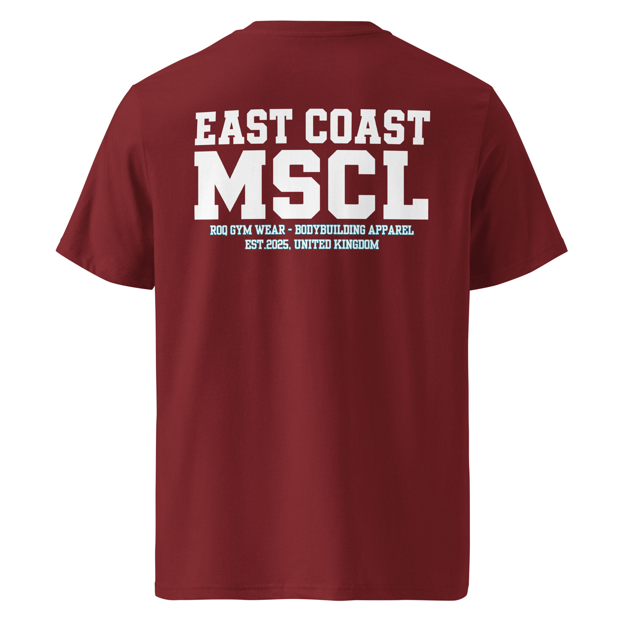 East Coast Muscle - Regular T-Shirt - Burgundy