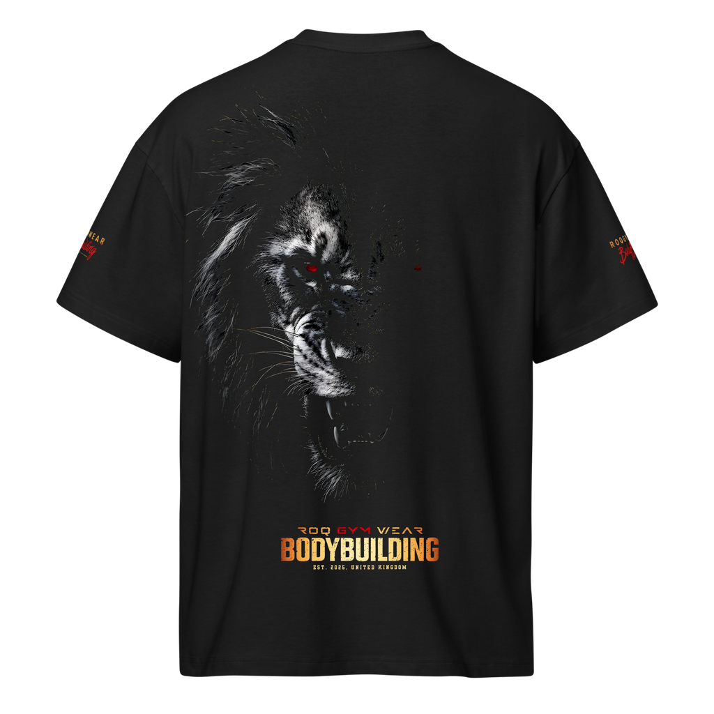 King Of The Jungle - Oversized T-Shirt - Black