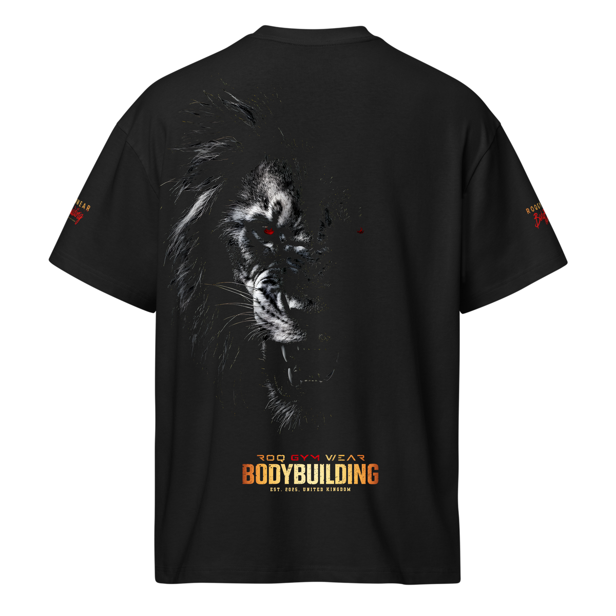 King Of The Jungle - Oversized T-Shirt - Black