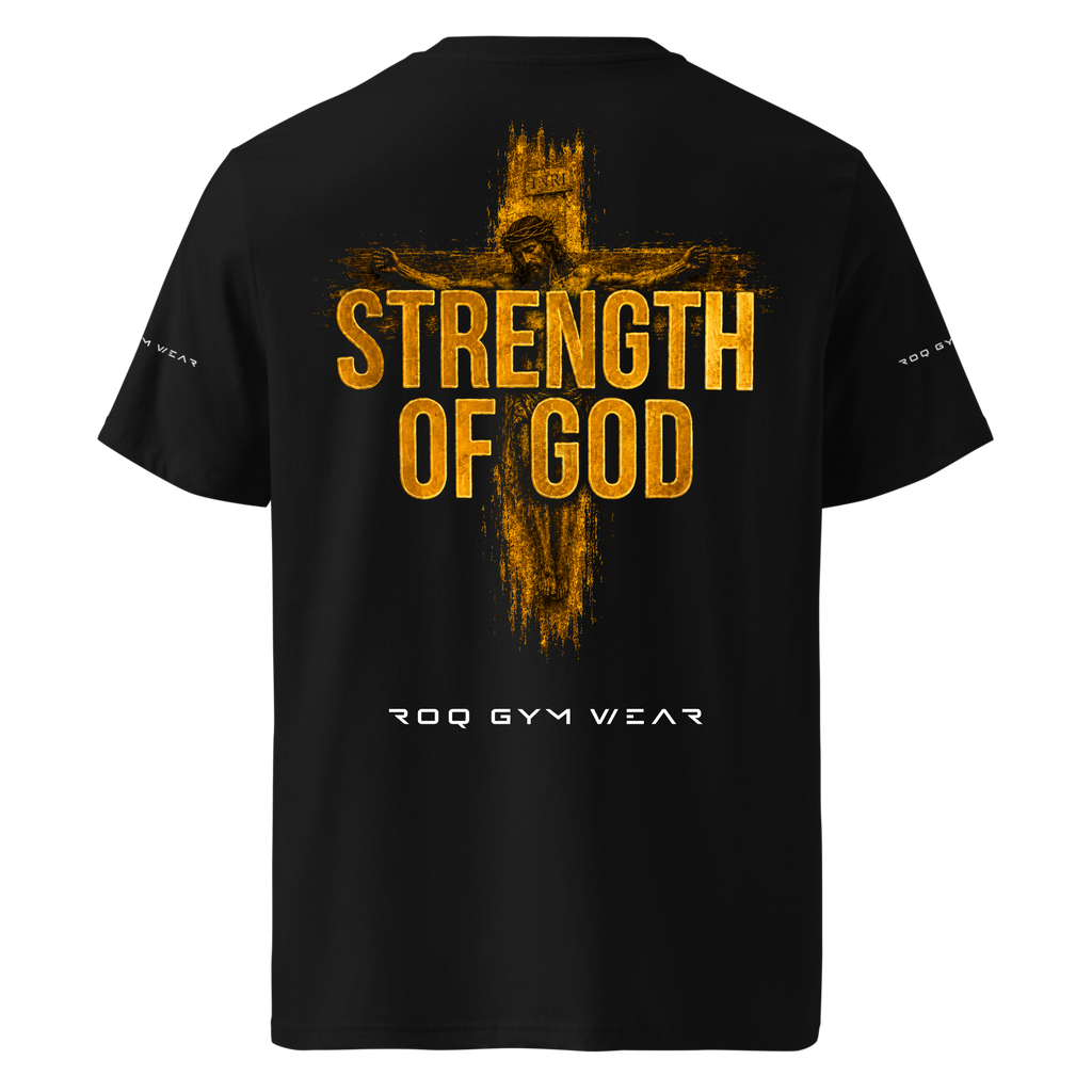 Strength Of God - Regular T-Shirt - Black