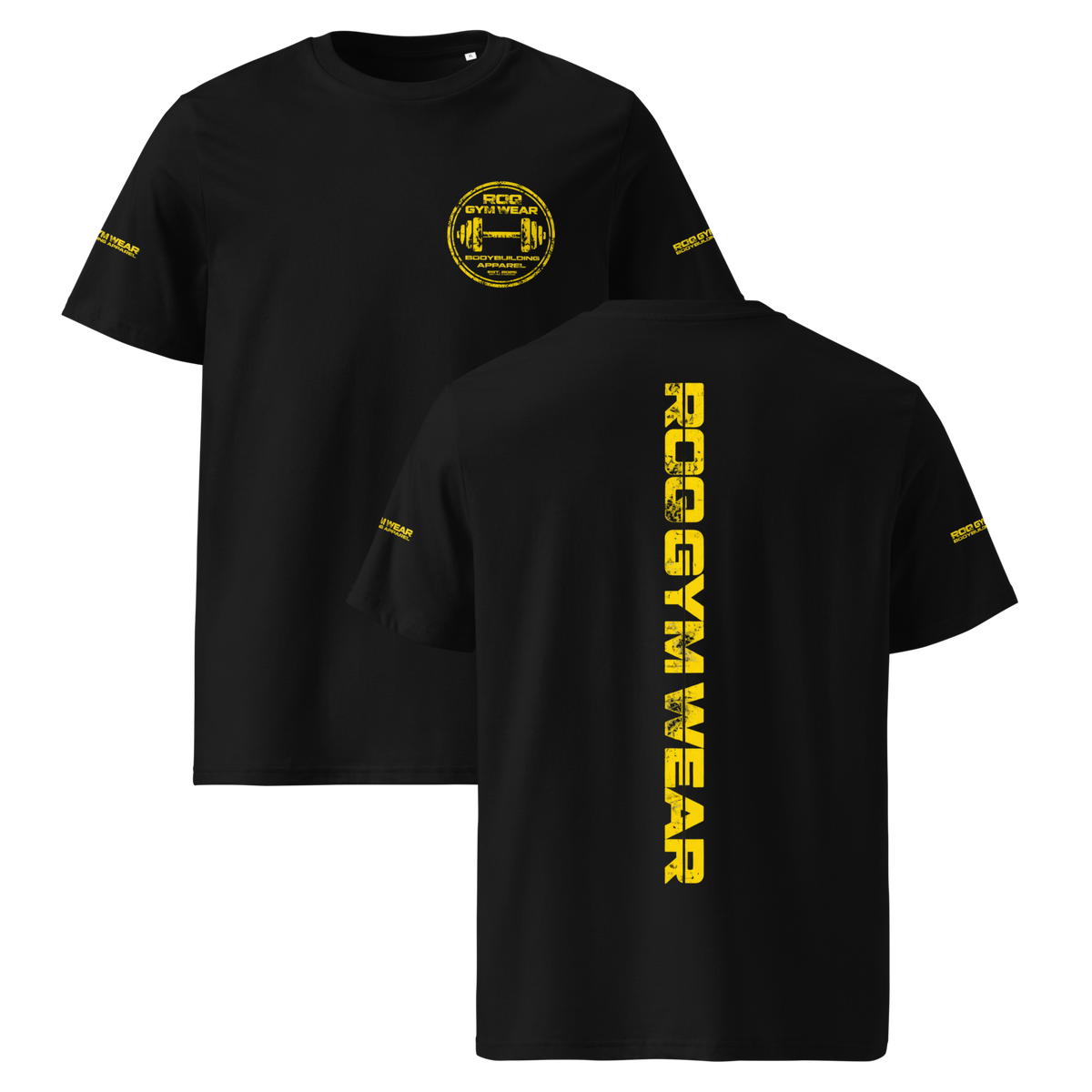 ROQ Gym Wear - Regular T-Shirt - Black