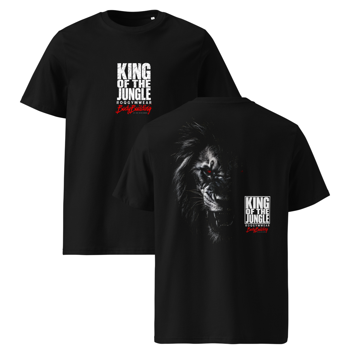 King Of The Jungle - Regular T-Shirt - Black